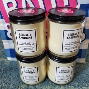 Bath and Body Works Cereal and Cartoons Candles